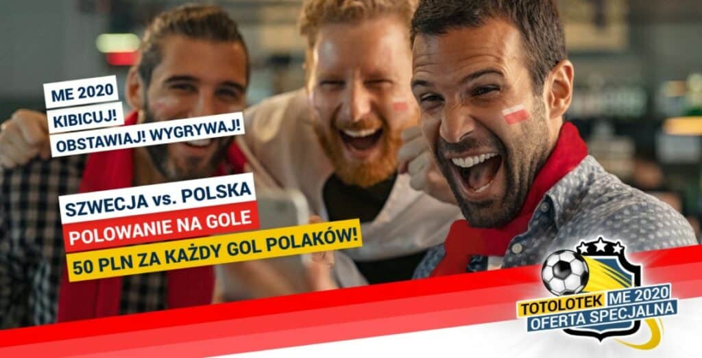 Totolotek bonus Szwecja - Polska
