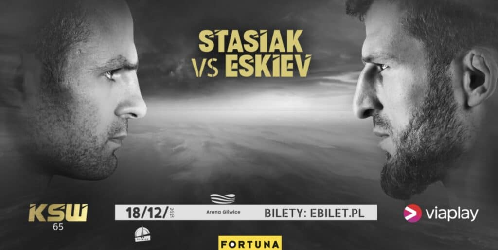 Stasiak vs Ekiev w karcie walk KSW 65!