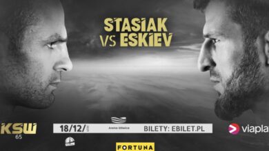 Stasiak vs Ekiev w karcie walk KSW 65!