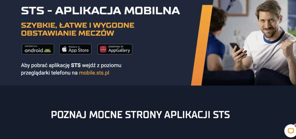 STS rejestracja w aplikacji