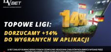 Topowe ligi z bonusem 14 procent!