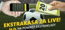 Ekstraklasa i 20 PLN od Fortuny!