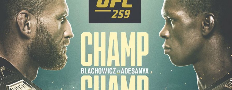 UFC 259 online za darmo. Jak obejrzeć walkę Błachowicz - Adesanya?