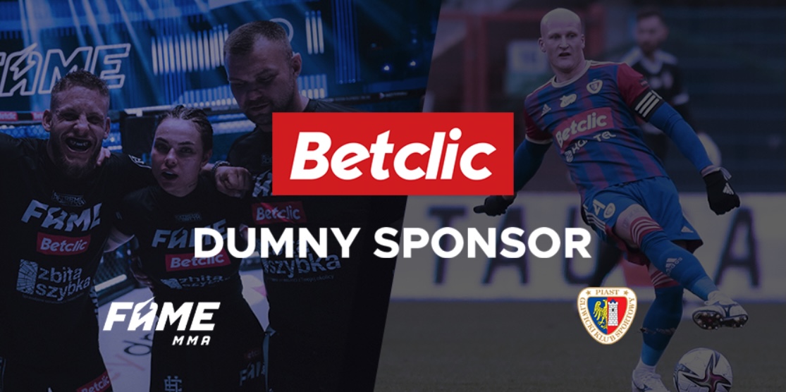 Betclic sponsorem FAME MMA oraz Piasta Gliwice