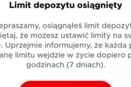 Betclic Limit depozytu osiągnięty