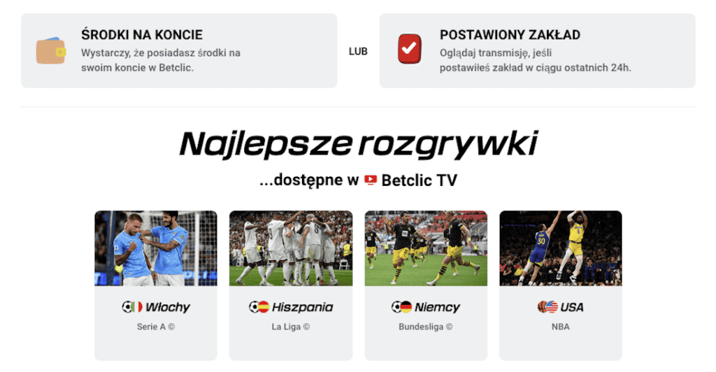 betclic tv jak oglądać