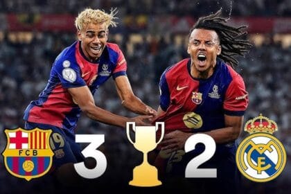 FC BARCELONA 3 vs 2 REAL MADRID