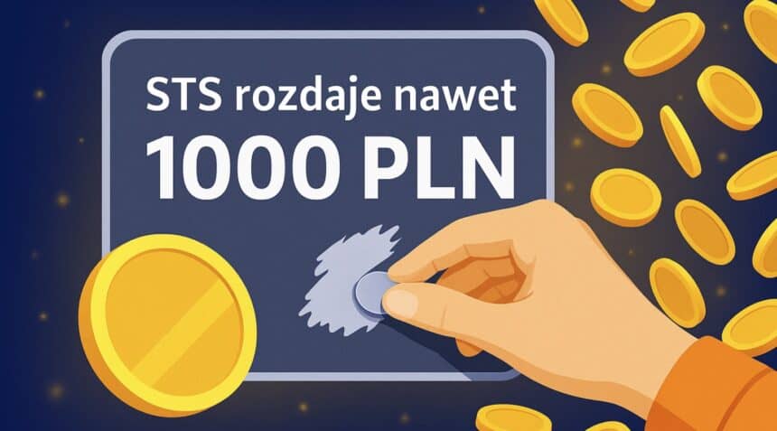 STS rozdaje nawet 1000 PLN za dobrą serię obstawiania. Co trzeba zrobić?